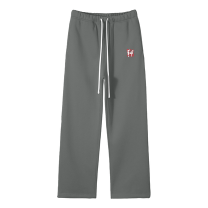 Simple Logo - Thick Straight Leg Sweatpants