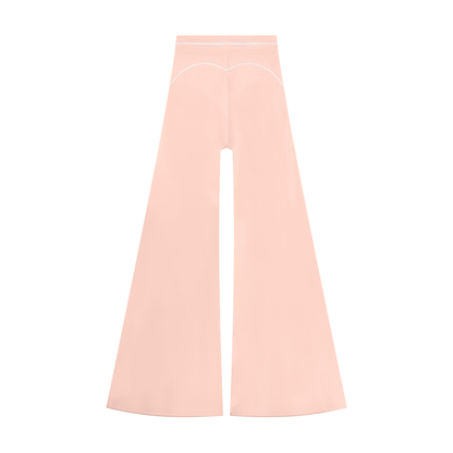 26 Essential - High Rise Topstitching Flared Leggings