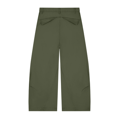 Iconic - Panel Barrel Leg Pants