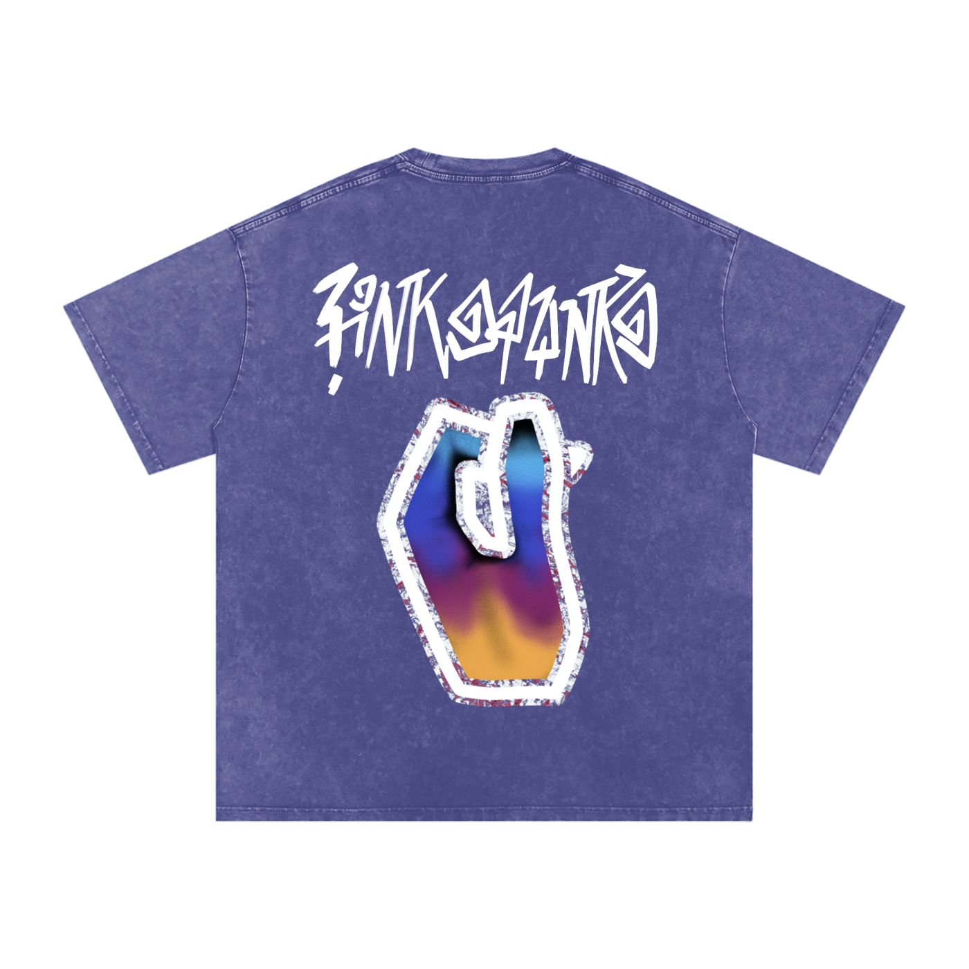 Full Crimp - Snow Washed Oversized Tee