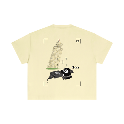 DinkoDunko: Spotting Pisa - Essential Boxy Tee