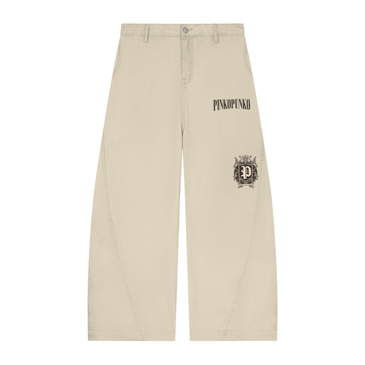 Iconic - Panel Barrel Leg Pants