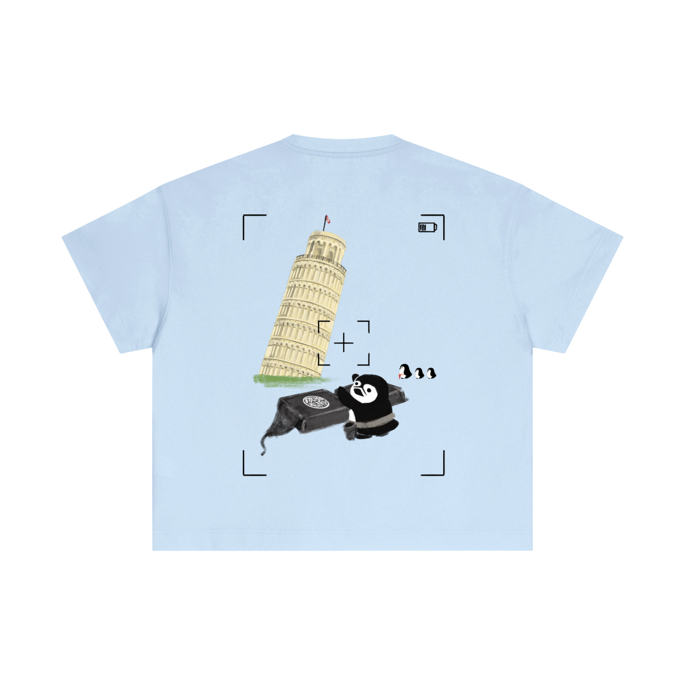 DinkoDunko: Spotting Pisa - Essential Boxy Tee
