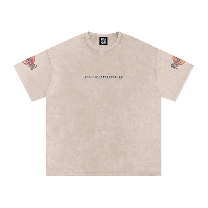 Girl with her GorpCore - Washed Oversized Tee