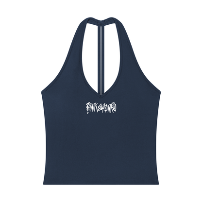 Women’s Halter V-Neck Yoga Tank Top