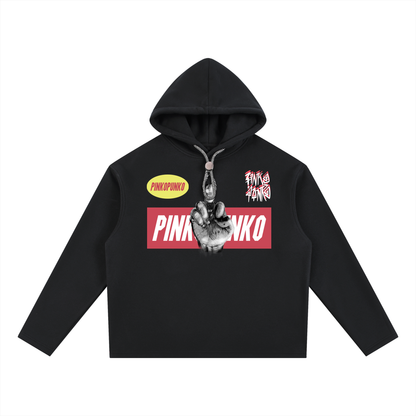 Dead Hang - Oversized Drawstring Hoodie