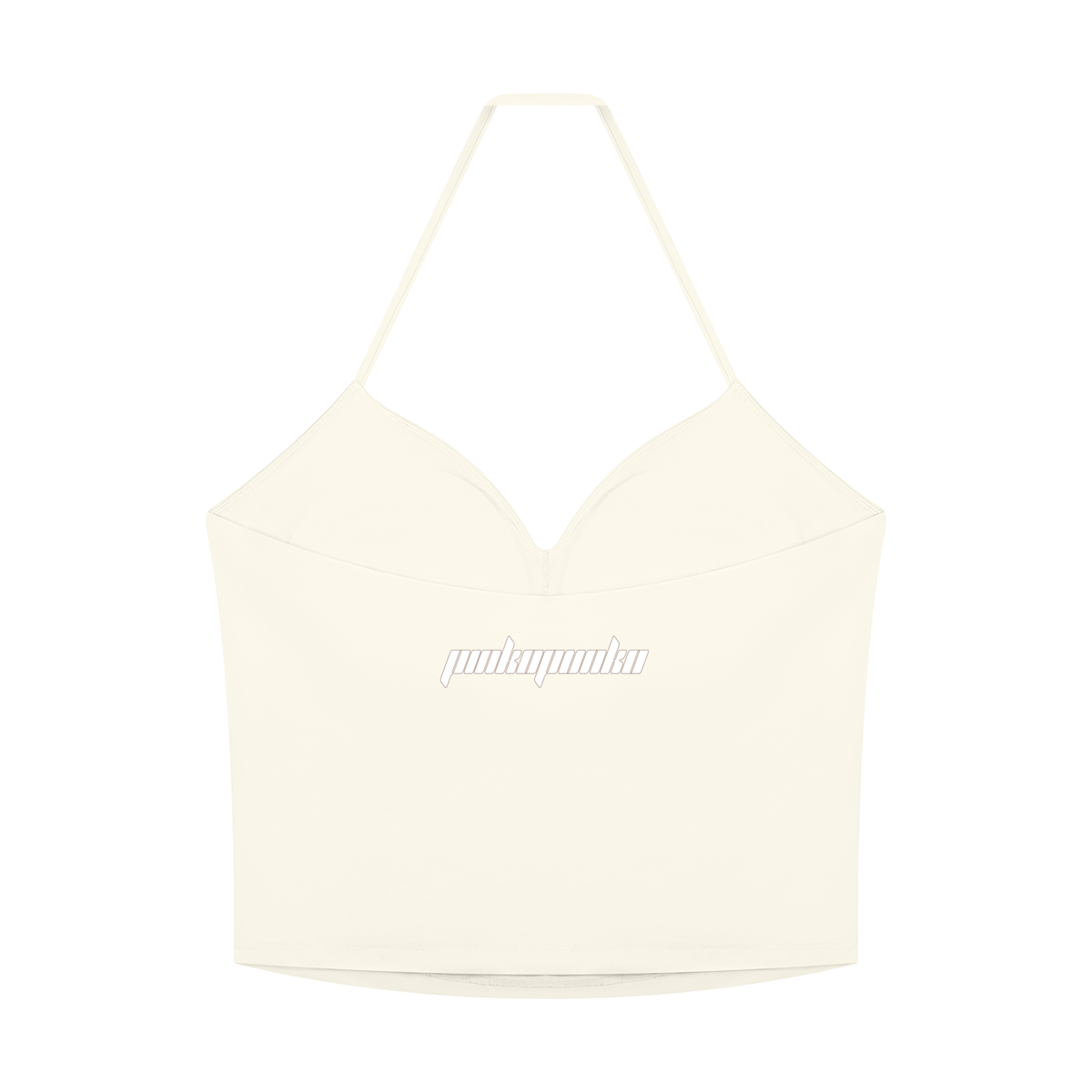 26 Essential - Women's Ruched Halter Tank Top
