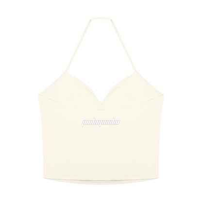 26 Essential - Women's Ruched Halter Tank Top