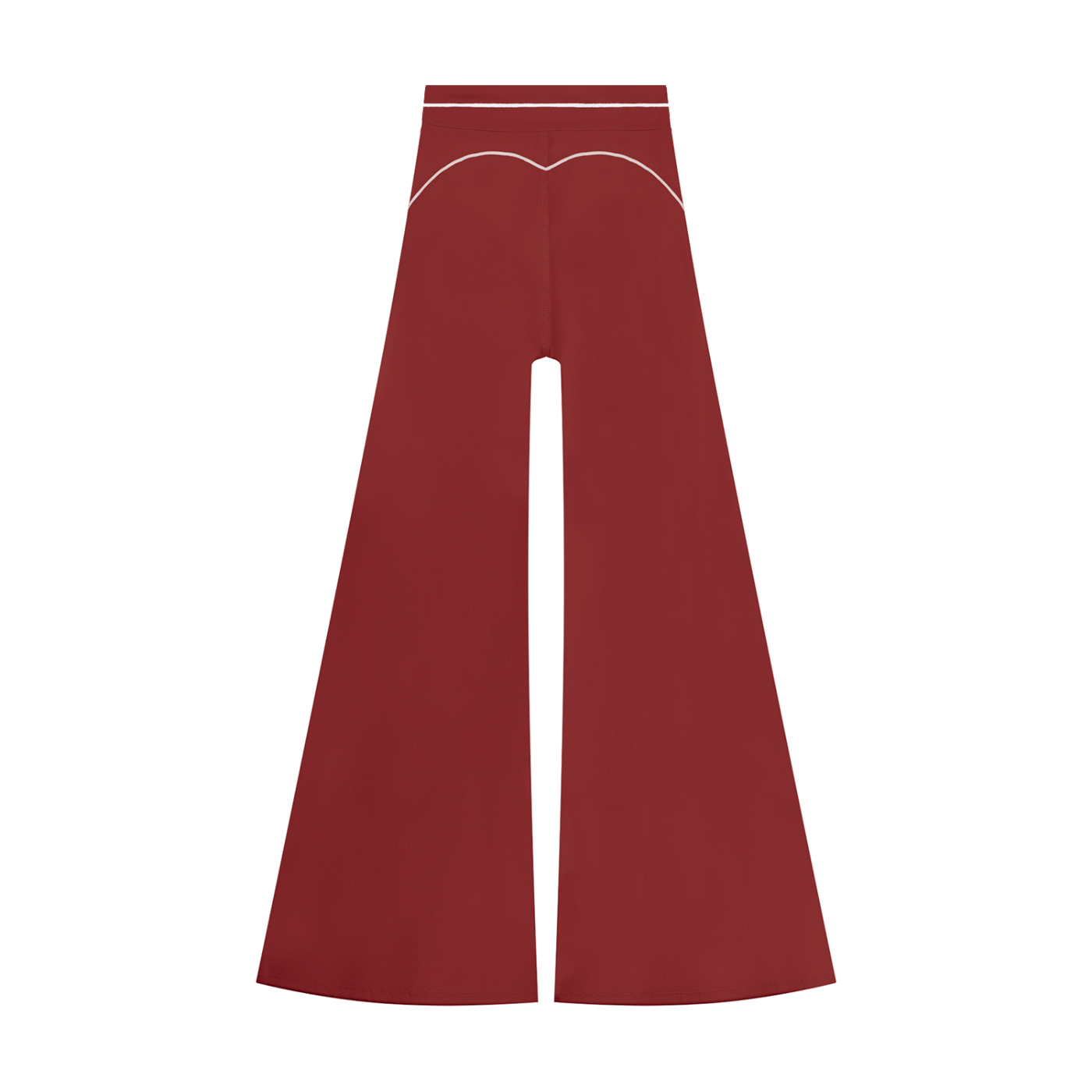 26 Essential - High Rise Topstitching Flared Leggings