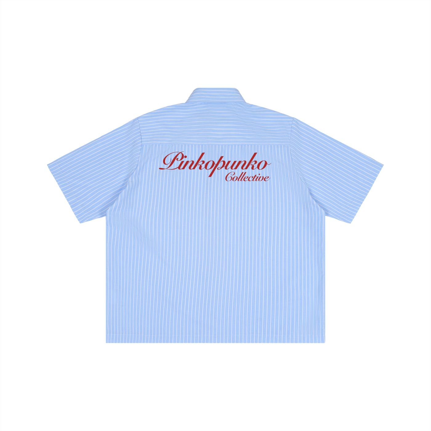 Performative Climber's Uniform - Striped Boxy Button-Up Shirt (Original)