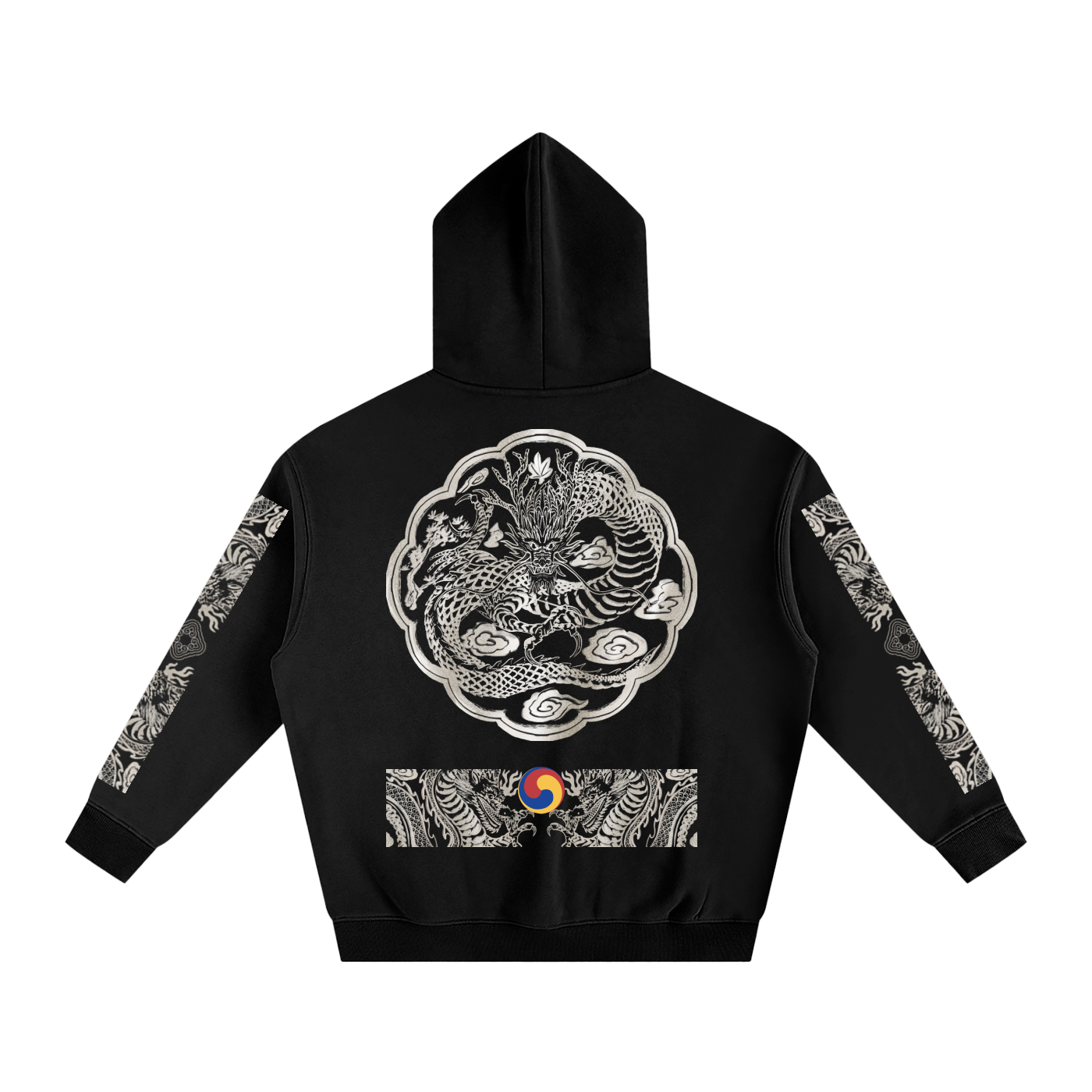 Royal Dragon Hanbok - Oversize Hoodie