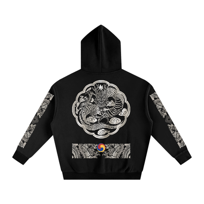Royal Dragon Hanbok - Oversize Hoodie