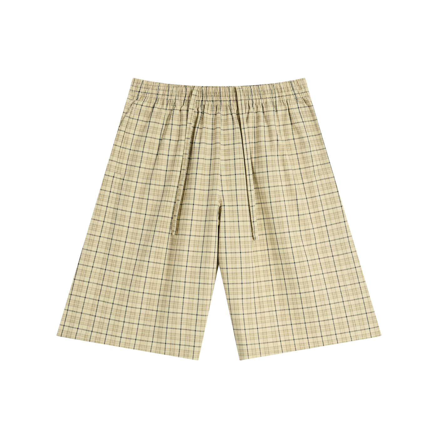 Staples - Plaid Wide Leg Shorts