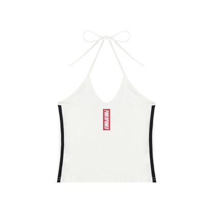 Graffiti - Halter Crop Tank Top
