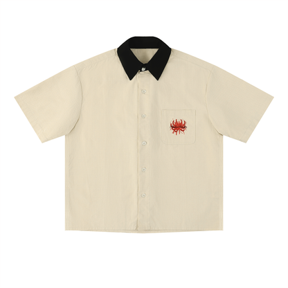 Spider Lily - Color Block Shirt