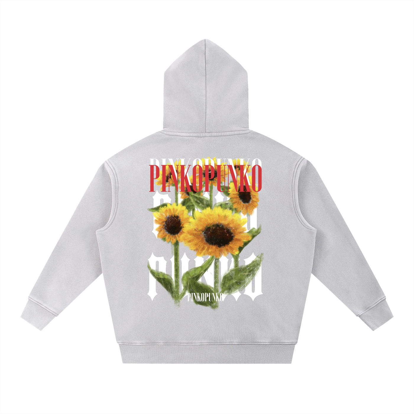 Summer Sunflowers - Washed Oversize Hoodie
