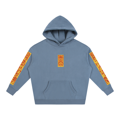 Bujeok (부적) Korean Talisman - Oversize Fleeced Hoodie