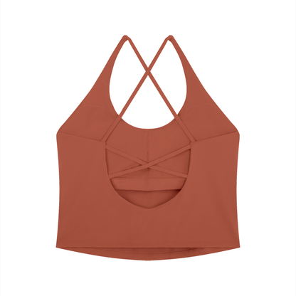 26 Essential - Women's Tight Halter Tank Top