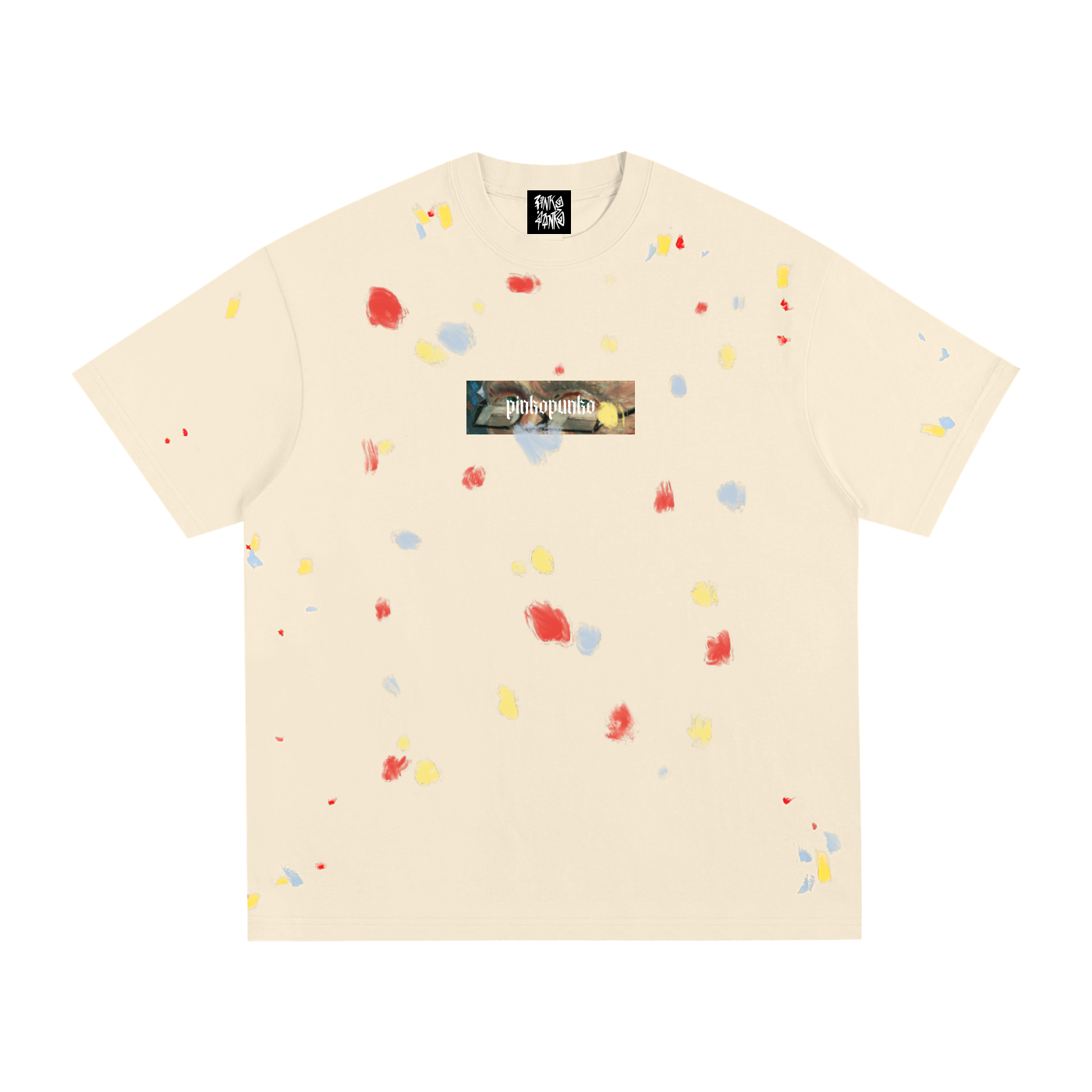 Vincent Van Goh Up (Remastered) - Paint Splatter T-Shirt