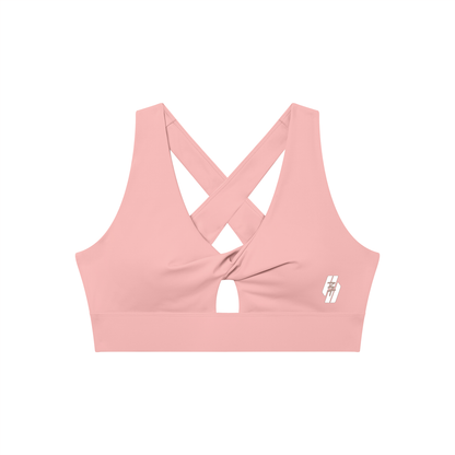 26 Essential - Twist Front V-Neck Sports Bra