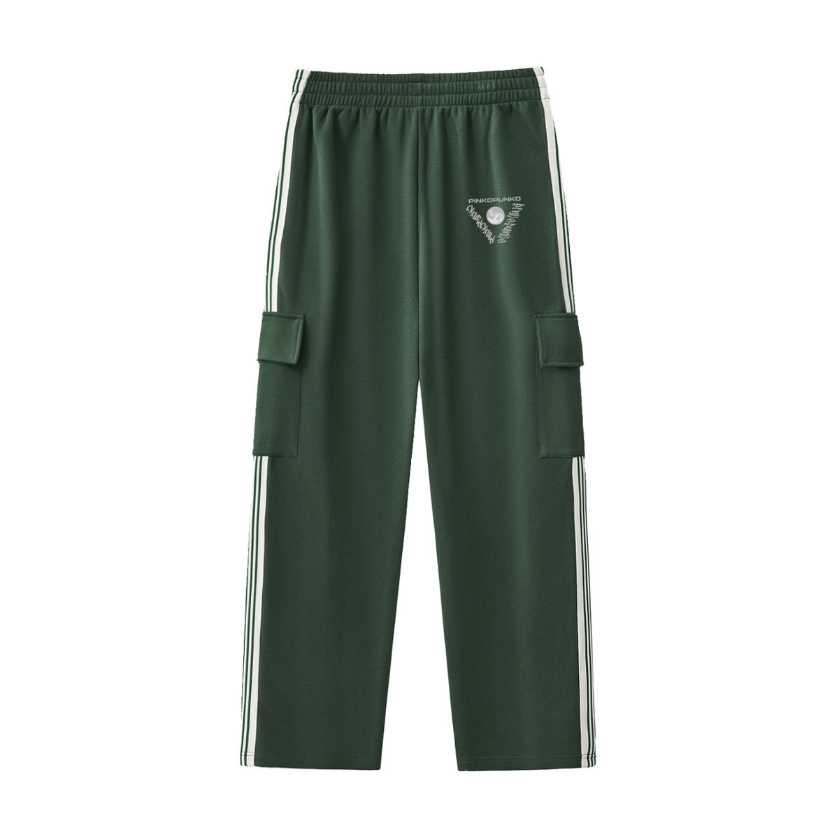Iconic - Side Stripe Straight-Leg Pants