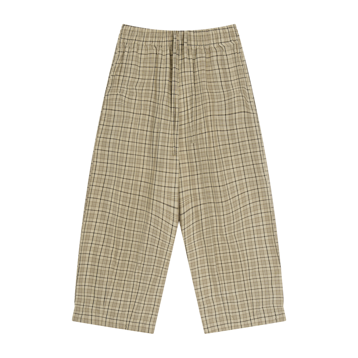 Staples - Plaid Wide Leg Pants