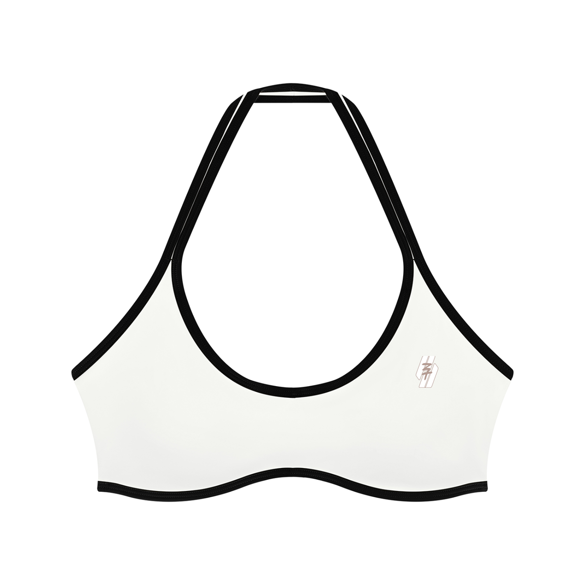 26 Essential - Women's Halter Color Block Sports Bra