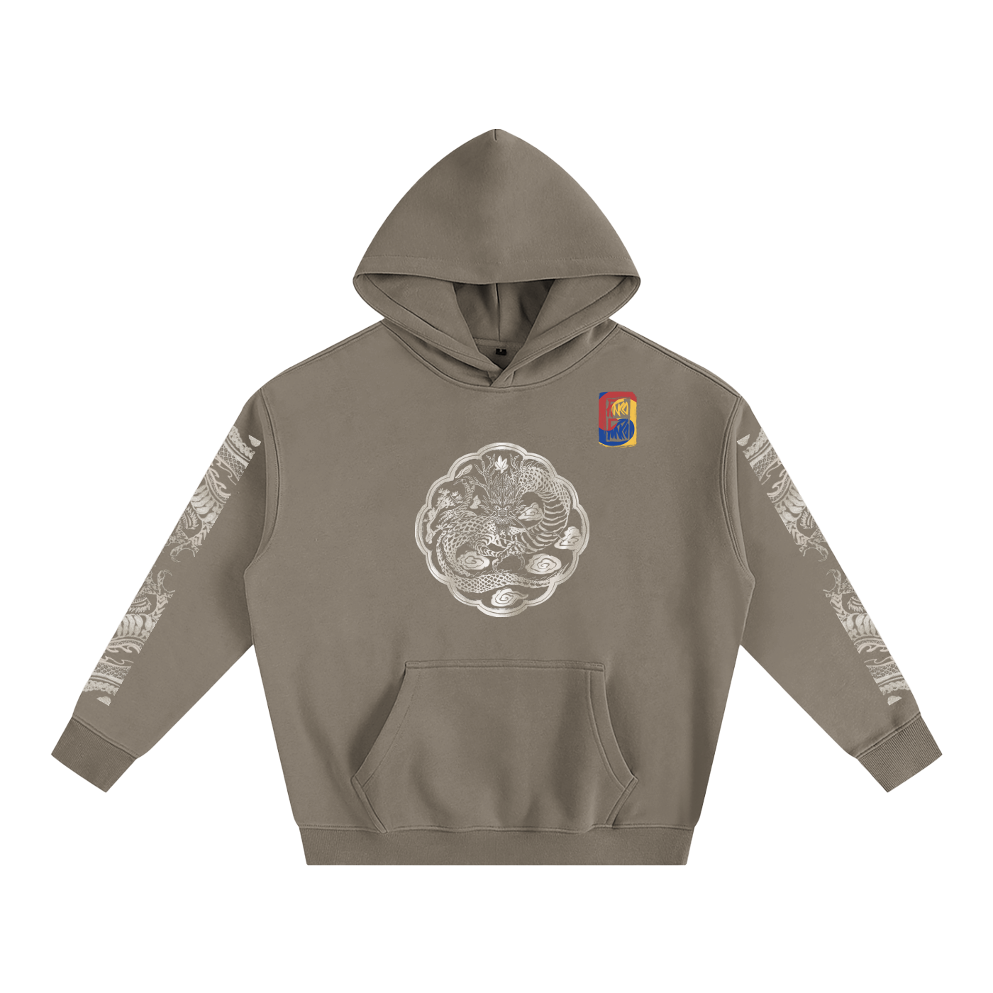 Royal Dragon Hanbok - Oversize Hoodie