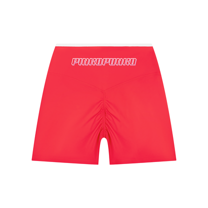 26 Essential - High Rise Color Block Shorts