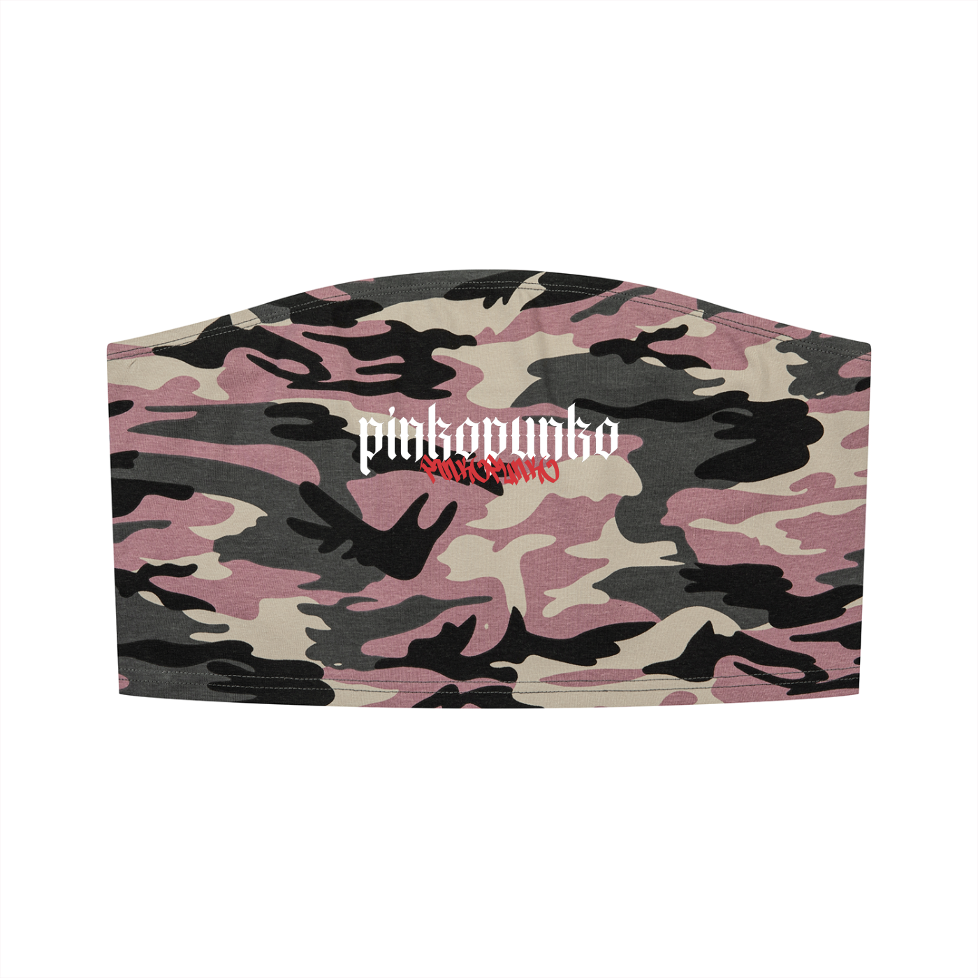 Iconic - Women’s Camo Cropped Tube Top