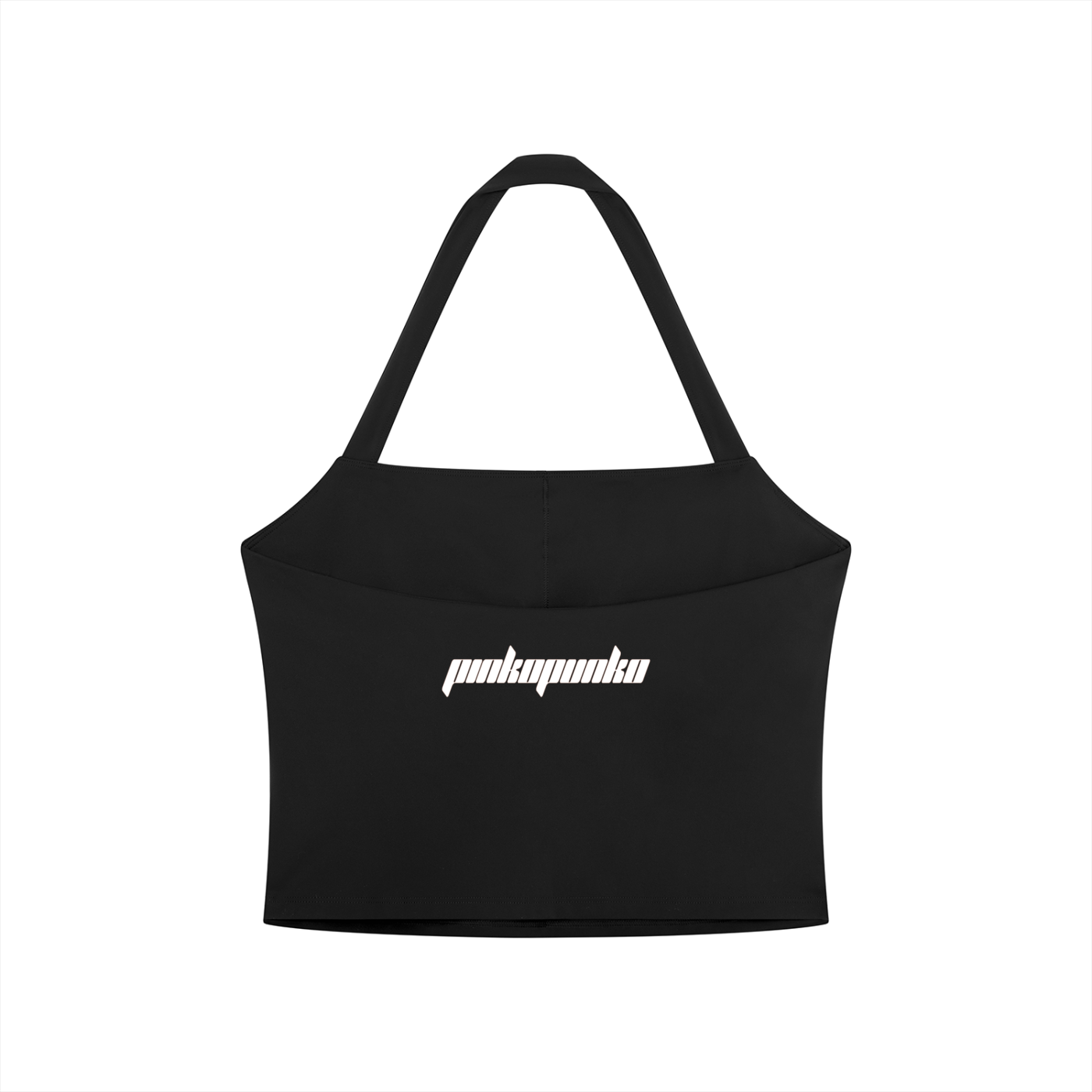 26 Essential - Halter Crop Sports Bra