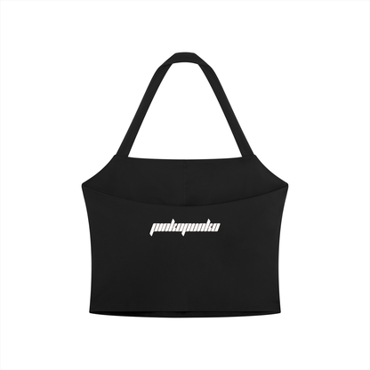 26 Essential - Halter Crop Sports Bra