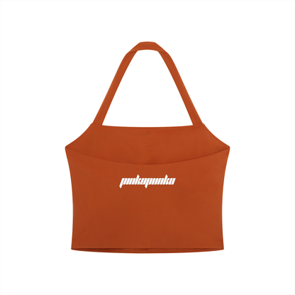26 Essential - Halter Crop Sports Bra