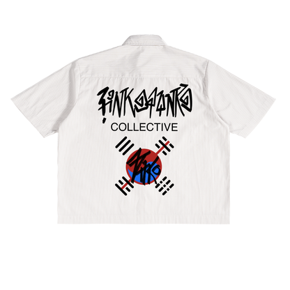 Graffiti Collective - Boxy Stripe Shirt