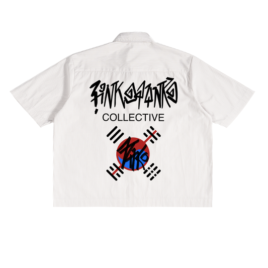 Graffiti Collective - Boxy Stripe Shirt