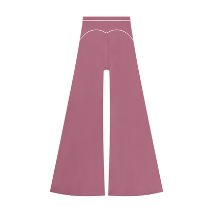 26 Essential - High Rise Topstitching Flared Leggings