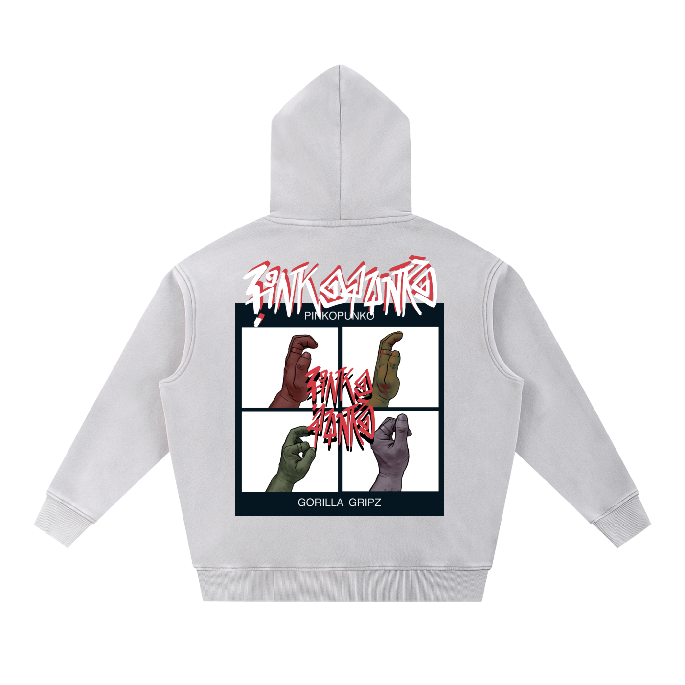 Gorilla Gripz - Washed Oversized Hoodie