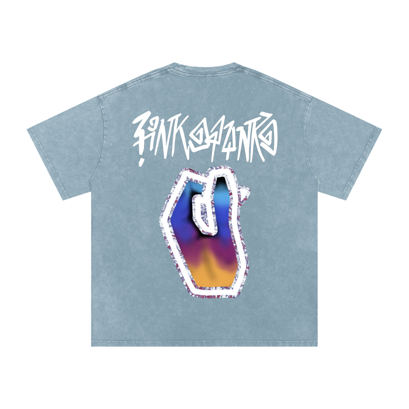 Full Crimp - Snow Washed Oversized Tee