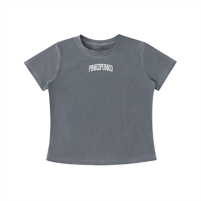 Summer Sunflowers - Washed Slim Fit Tee