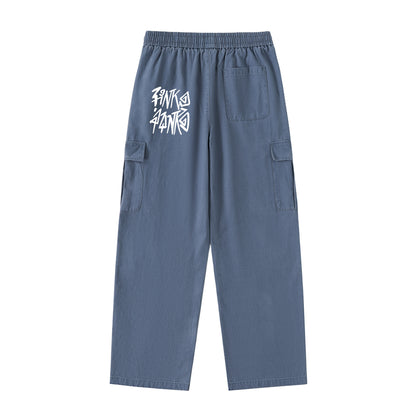 Heavy Drawstring Cargo Pants