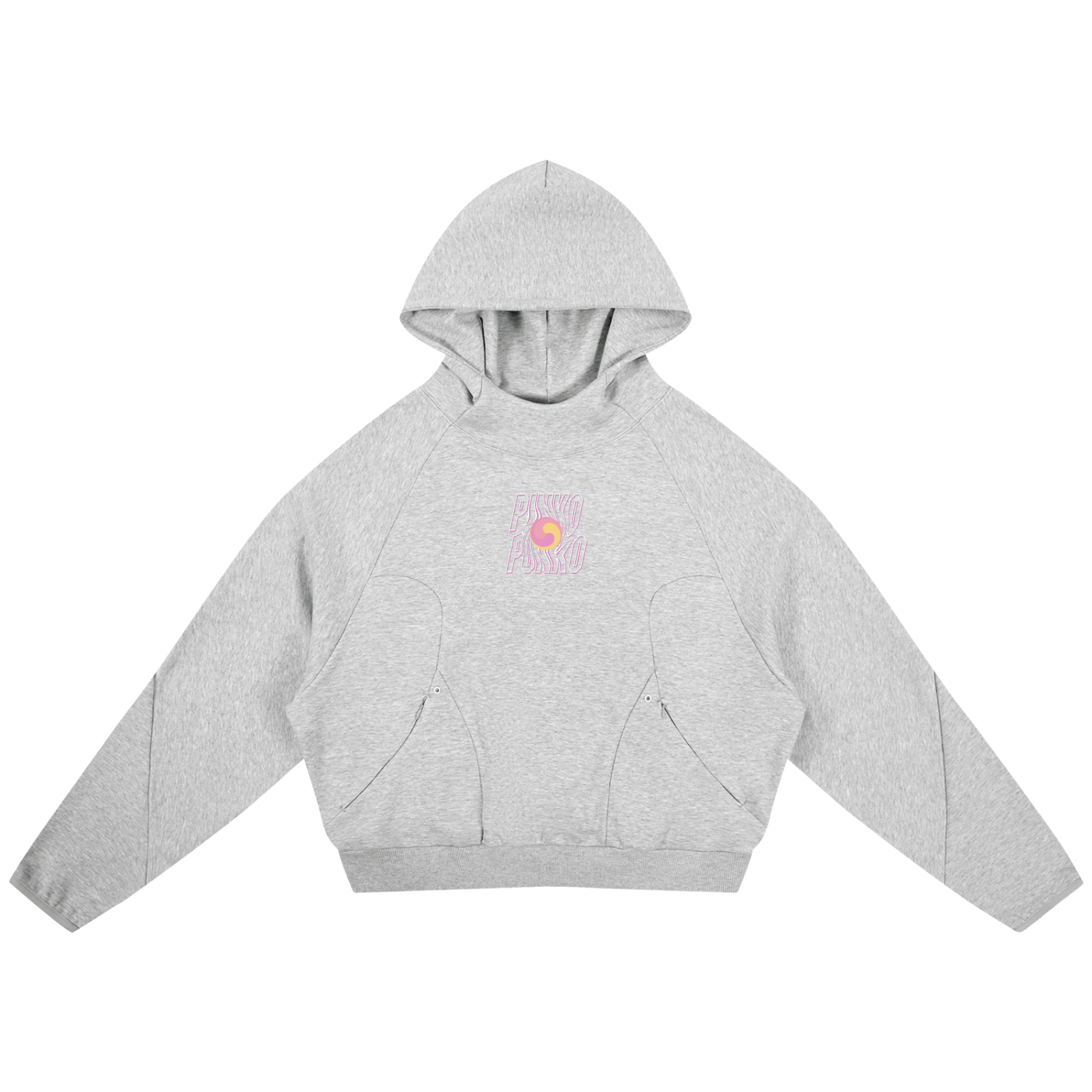 Bohemian Love - Curved Panel Raglan Hoodie