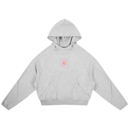 Bohemian Love - Curved Panel Raglan Hoodie