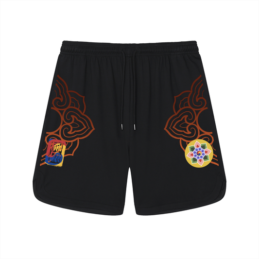 Taeguk - Mesh-Lined Shorts
