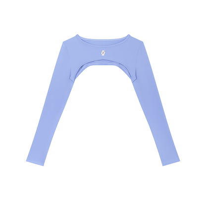 26 Essential - Cutout Long Sleeve Shrug