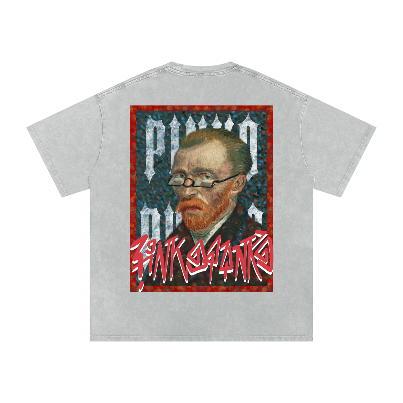 Van Goh Up - Oversized Washed Tee