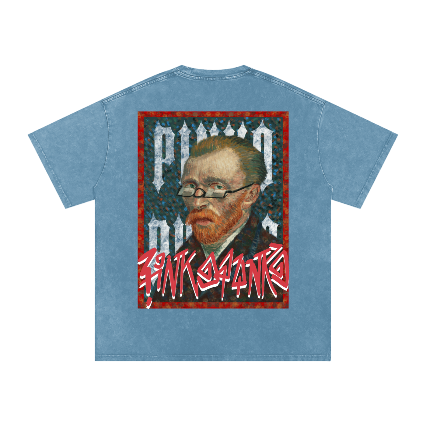 Van Goh Up - Oversized Washed Tee