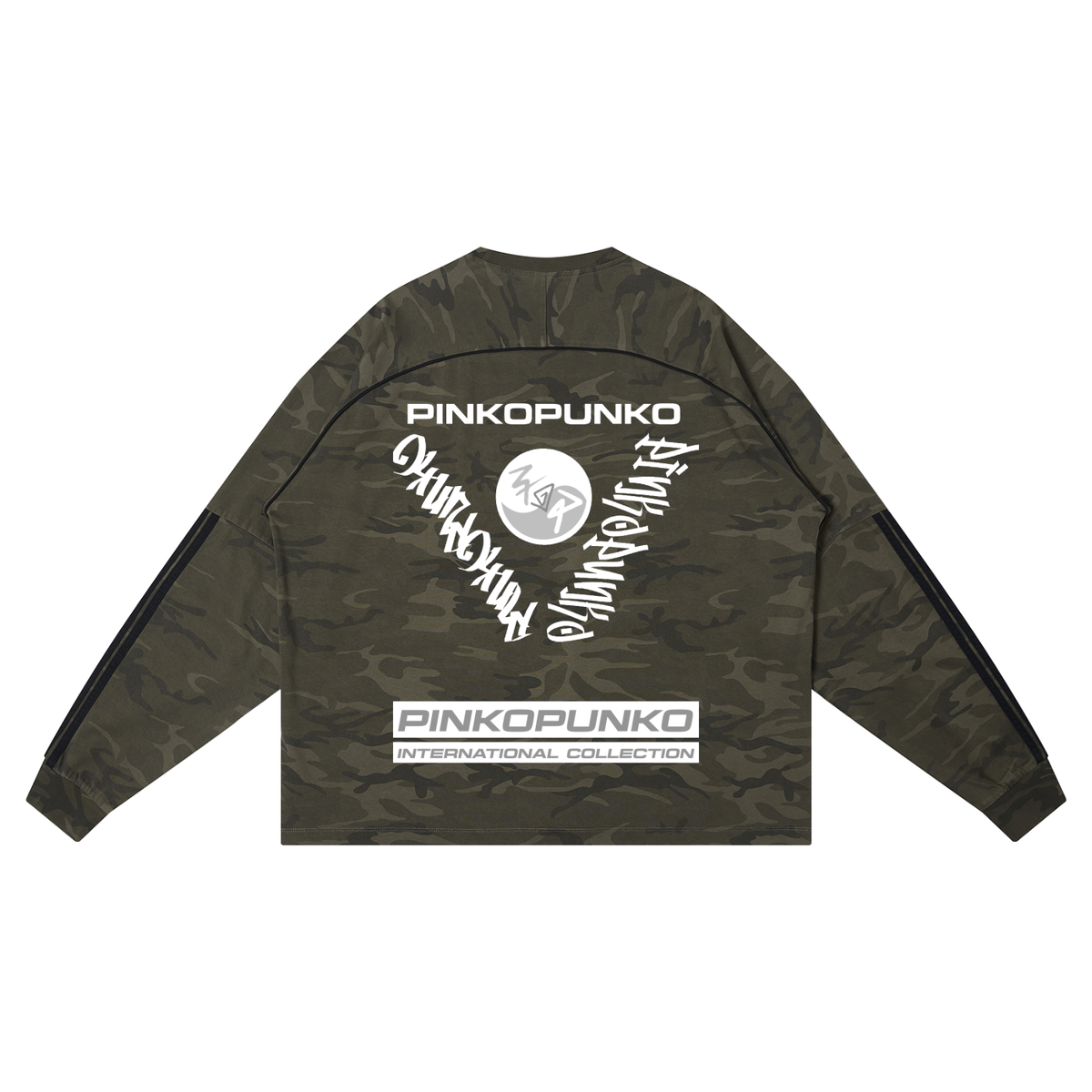 Iconic - Camo Loose Long Sleeve T-Shirt
