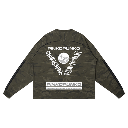 Iconic - Camo Loose Long Sleeve T-Shirt