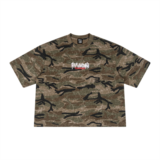 Boxy Camo Tee