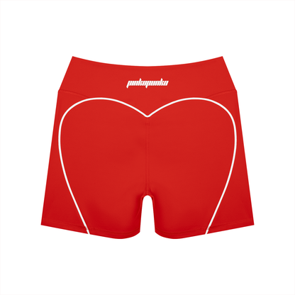 26 Essential - Women’s High Waisted Biker Shorts